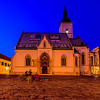 Zagreb Trg Sv. Marka - Virtual Tour